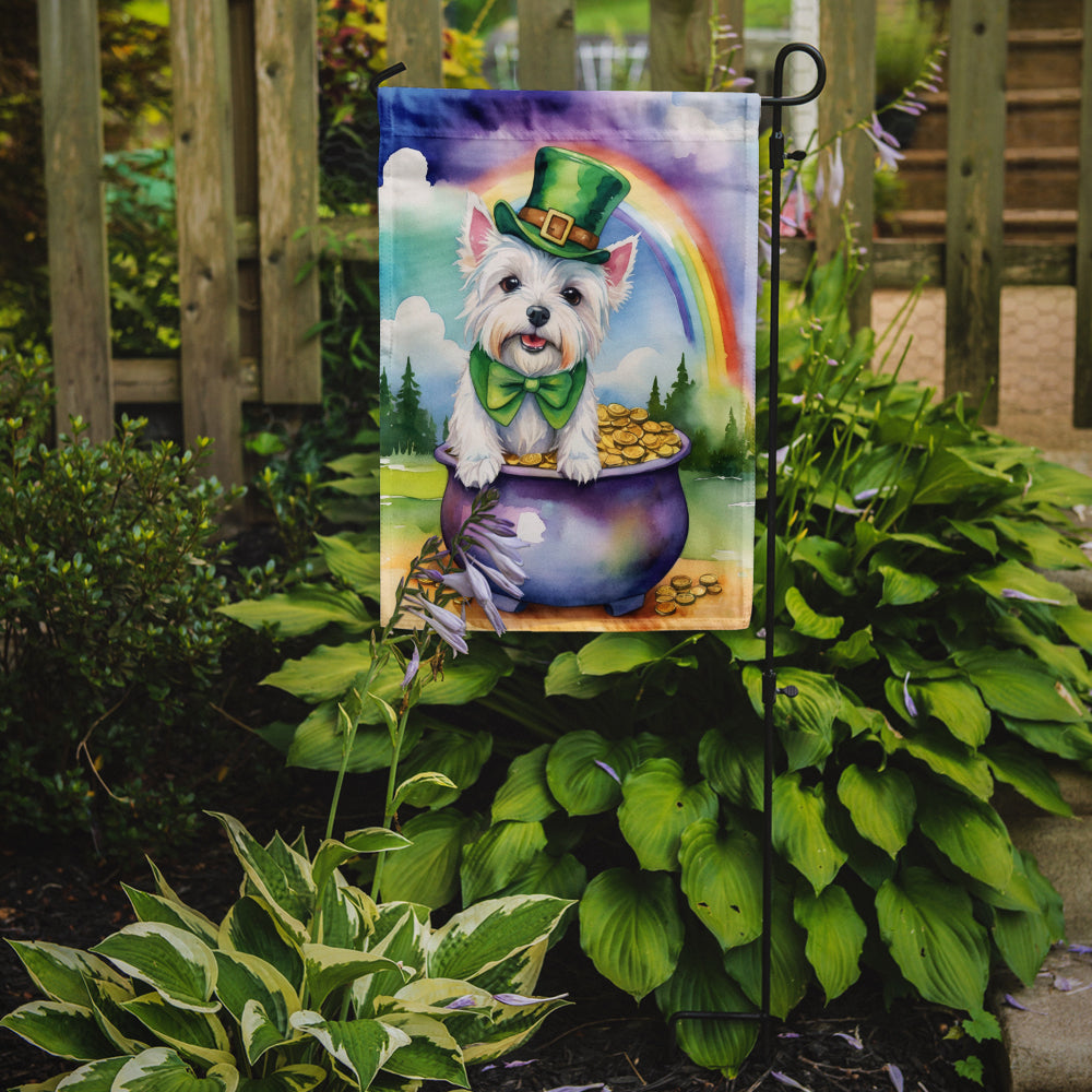 Buy this Westie St Patrick's Day Garden Flag