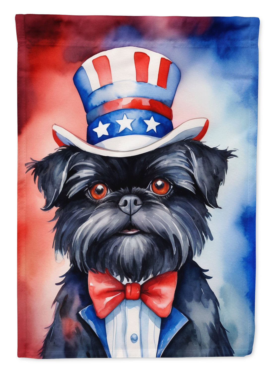 Buy this Affenpinscher Patriotic American Garden Flag