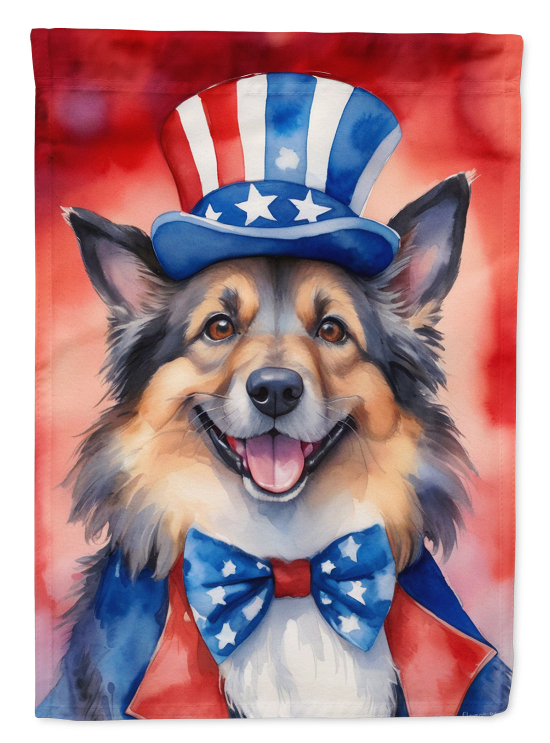 Buy this Belgian Tervuren Patriotic American Garden Flag