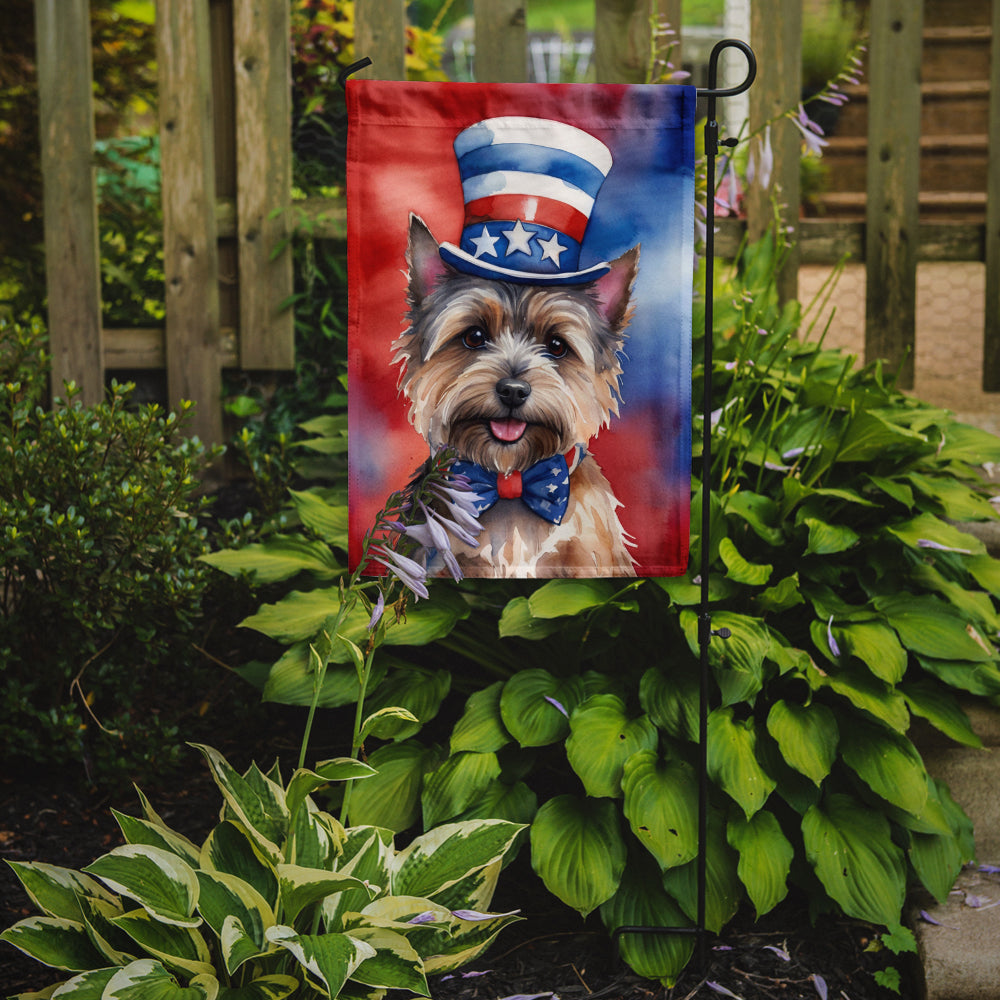 Buy this Cairn Terrier Patriotic American Garden Flag