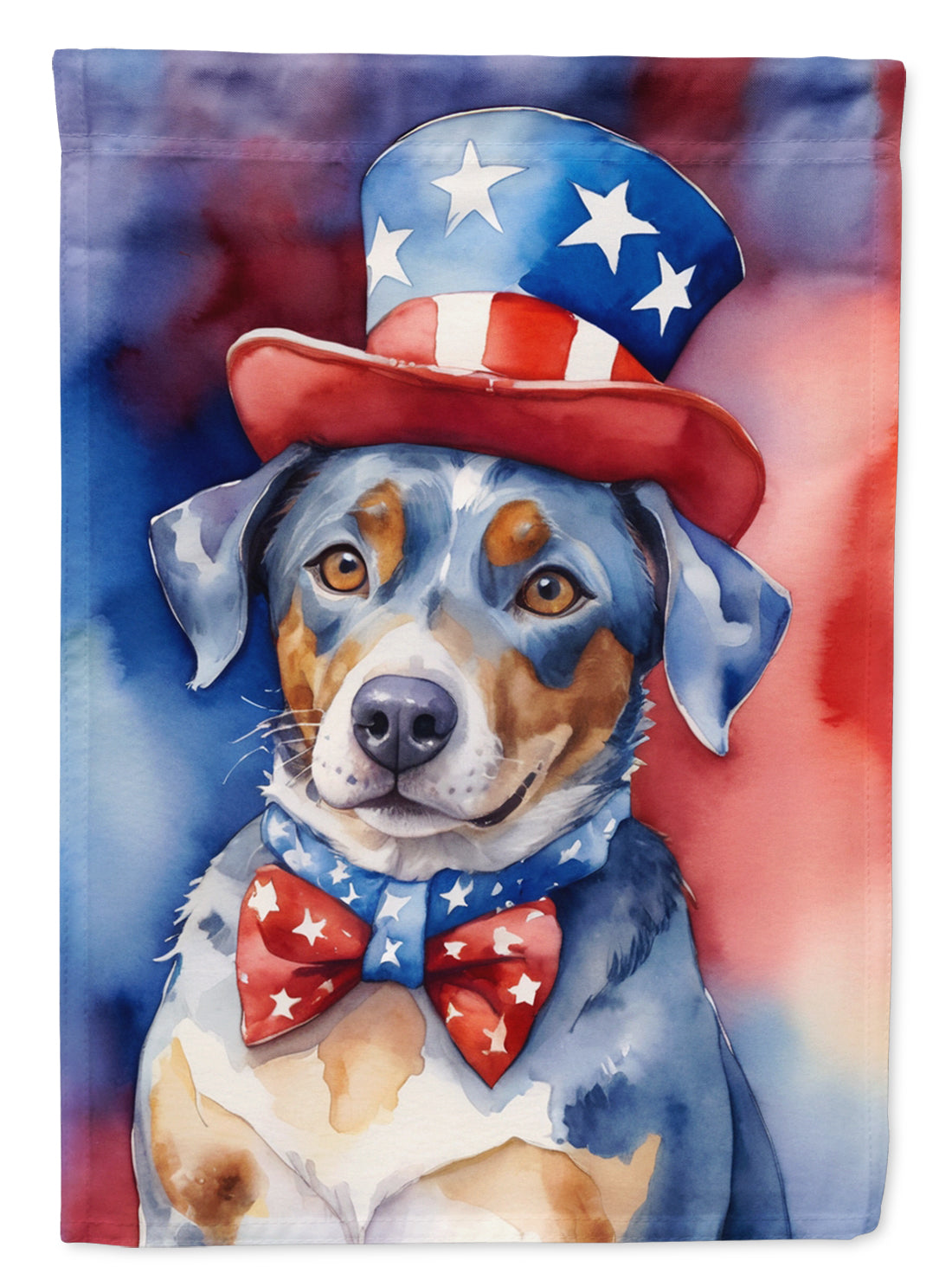 Buy this Catahoula Patriotic American House Flag