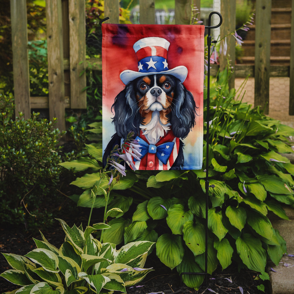 Buy this Cavalier Spaniel Patriotic American Garden Flag