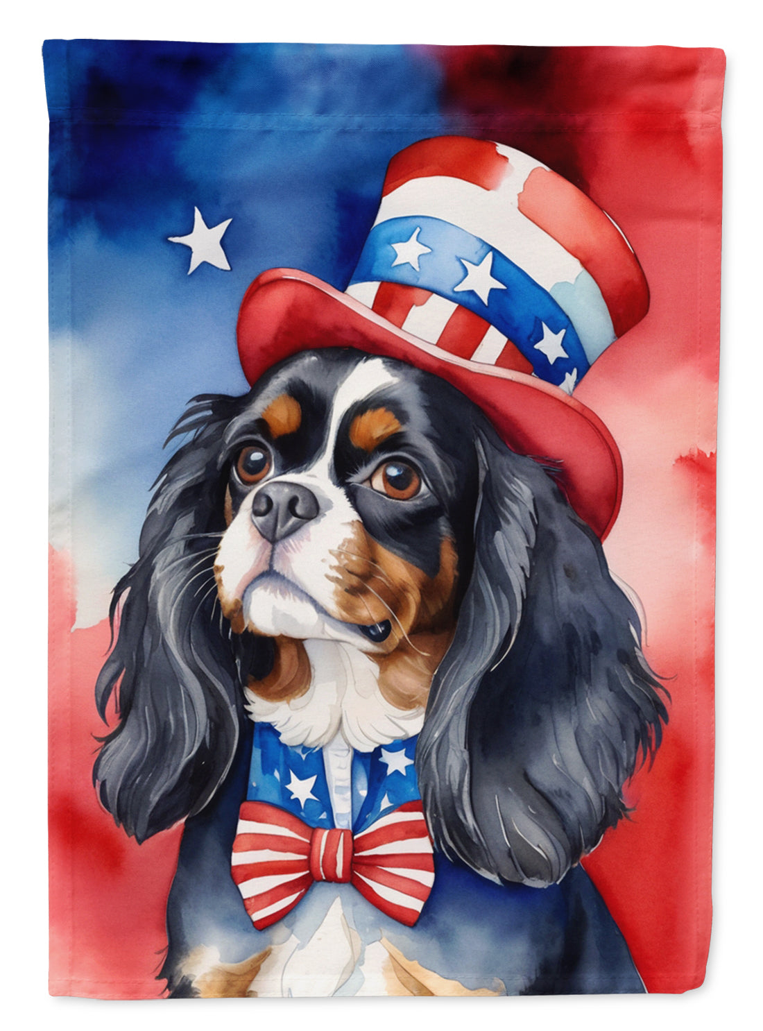 Buy this Cavalier Spaniel Patriotic American Garden Flag