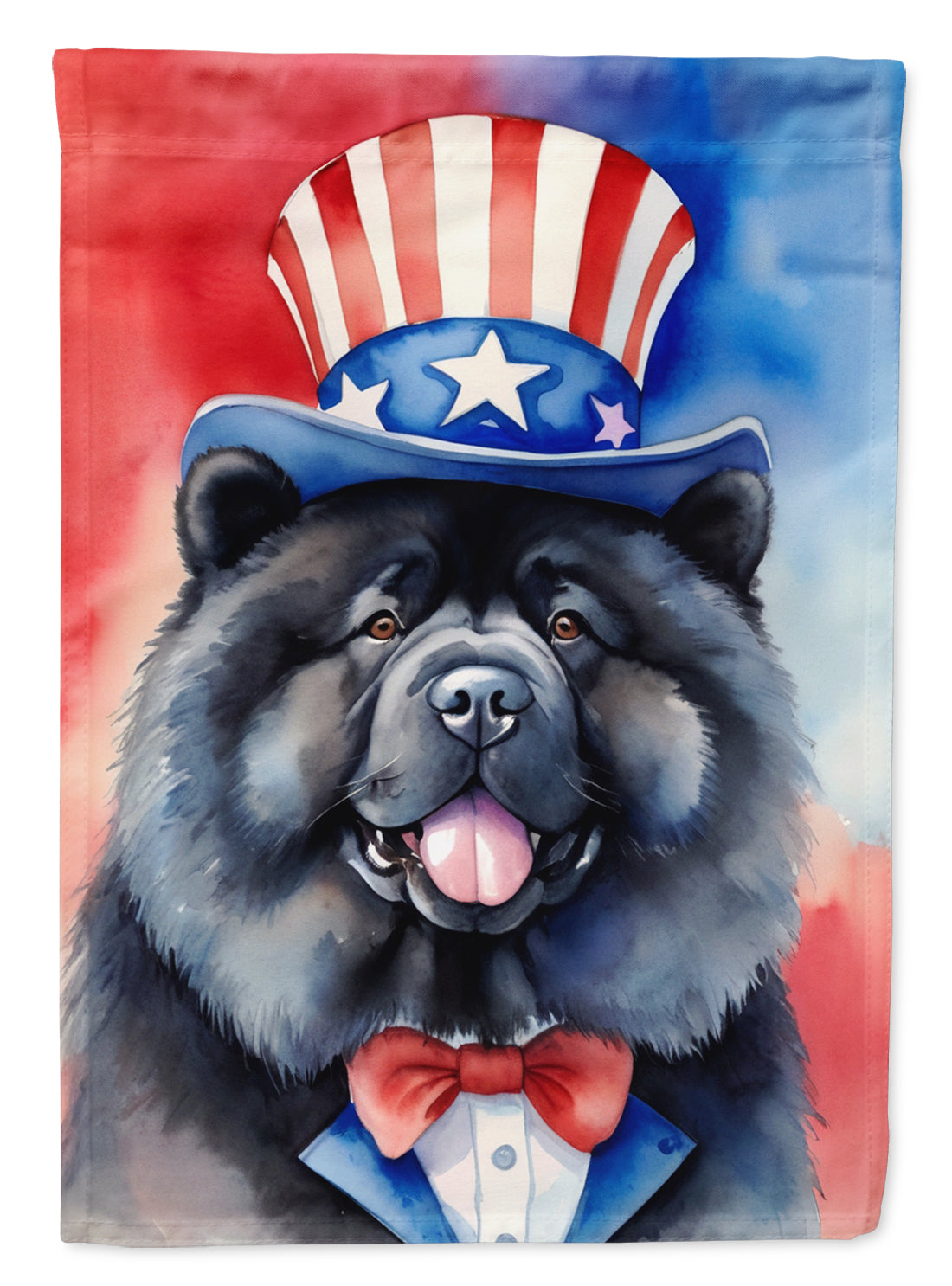 Buy this Chow Chow Patriotic American House Flag