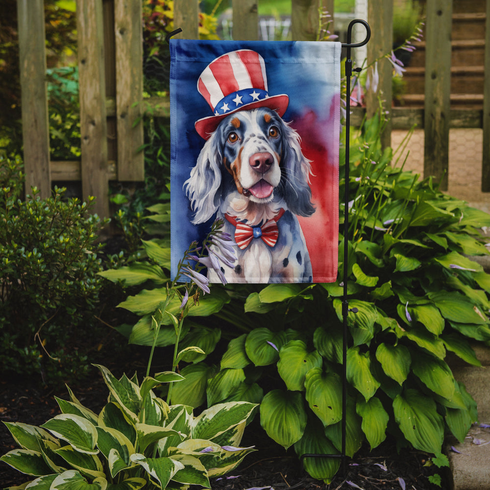 Buy this English Setter Patriotic American Garden Flag