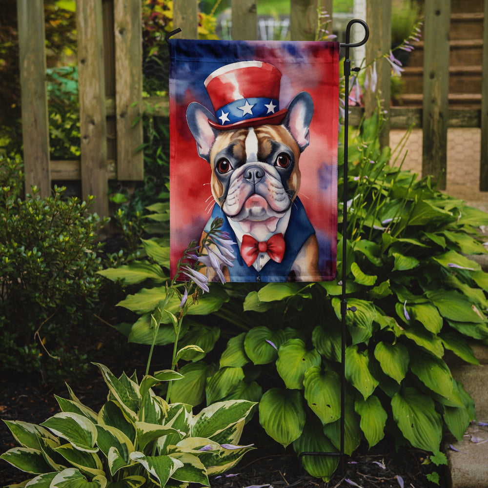 Buy this French Bulldog Patriotic American Garden Flag