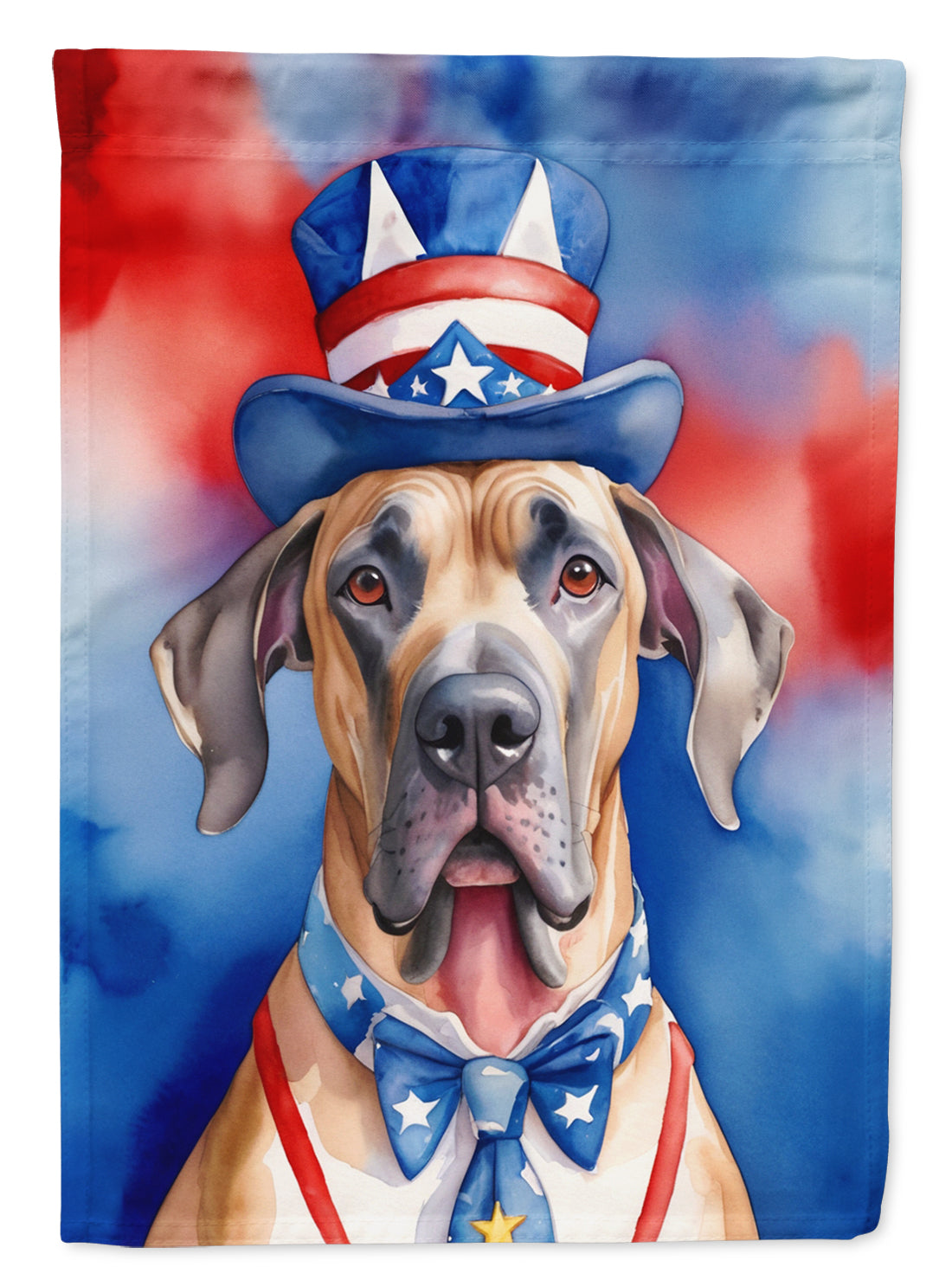 Buy this Great Dane Patriotic American Garden Flag