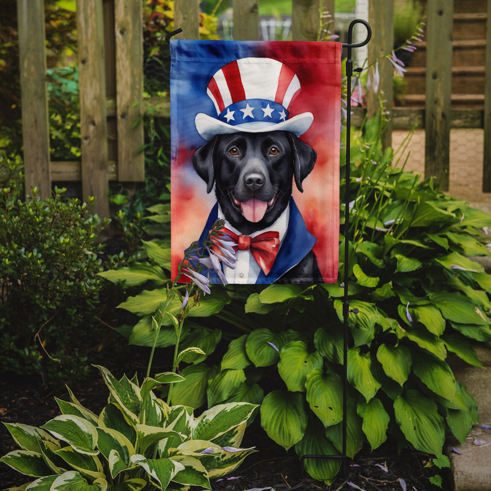 Buy this Labrador Retriever Patriotic American Garden Flag