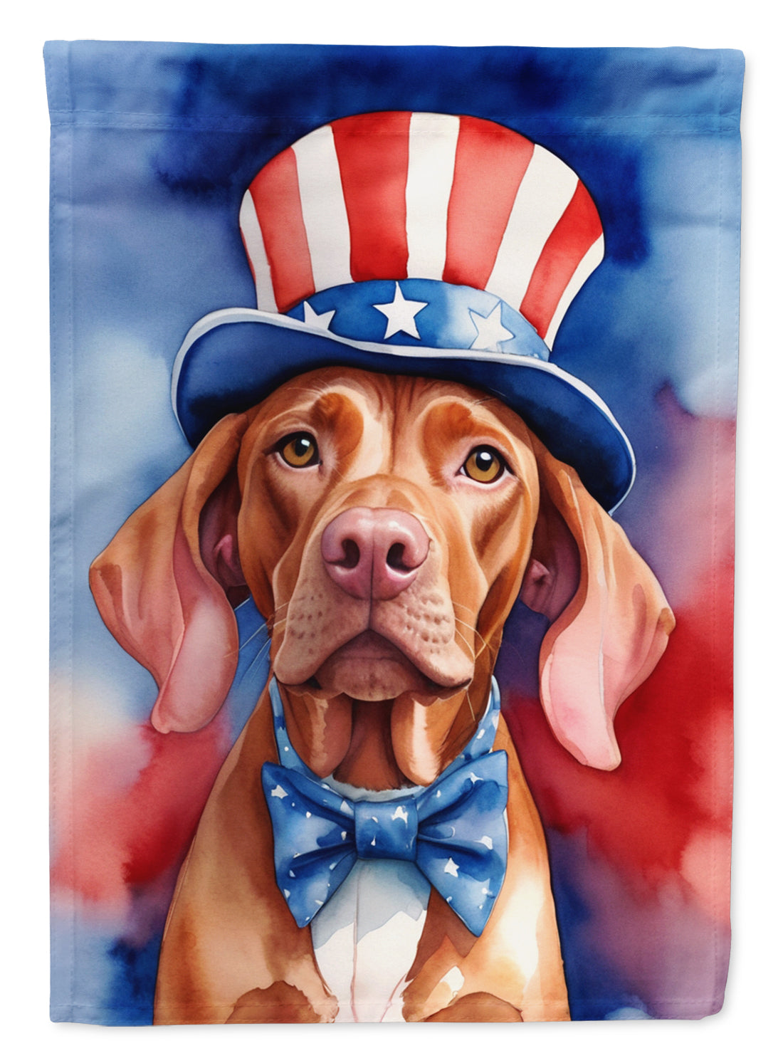 Buy this Vizsla Patriotic American House Flag