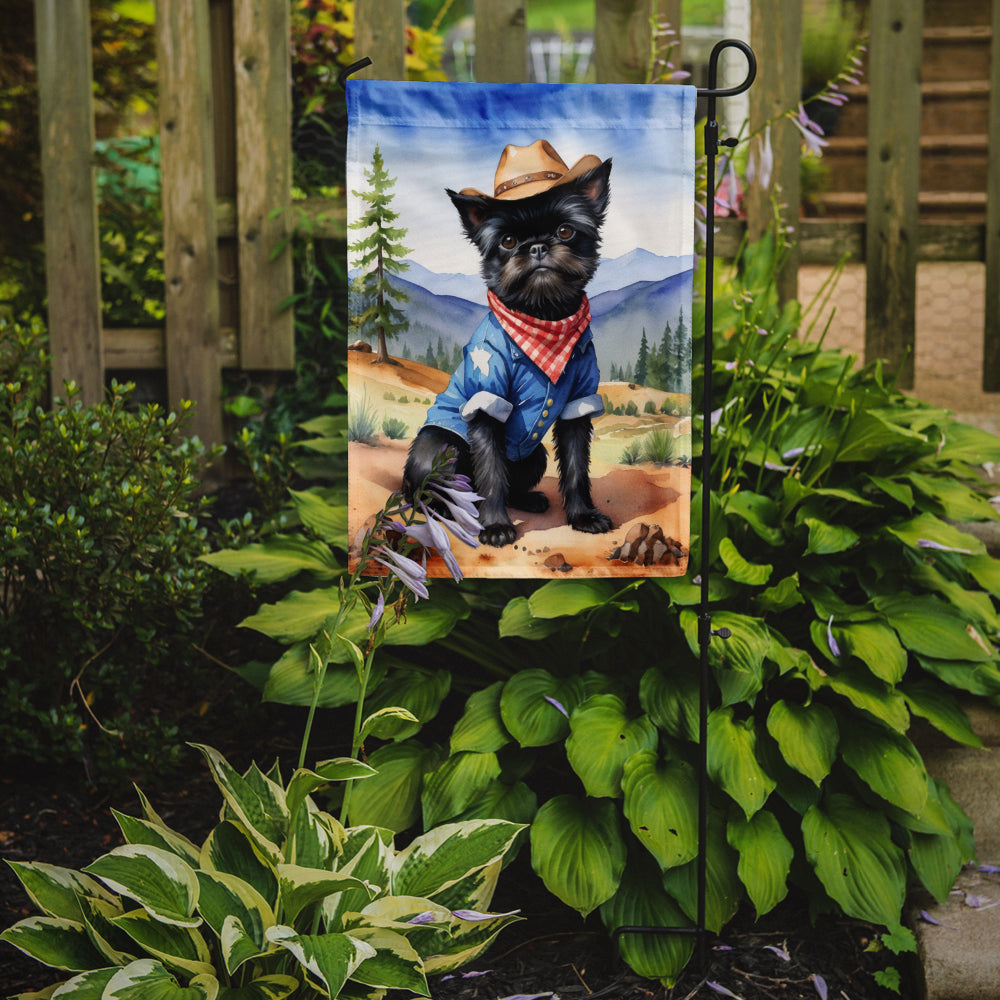 Buy this Affenpinscher Cowboy Welcome Garden Flag