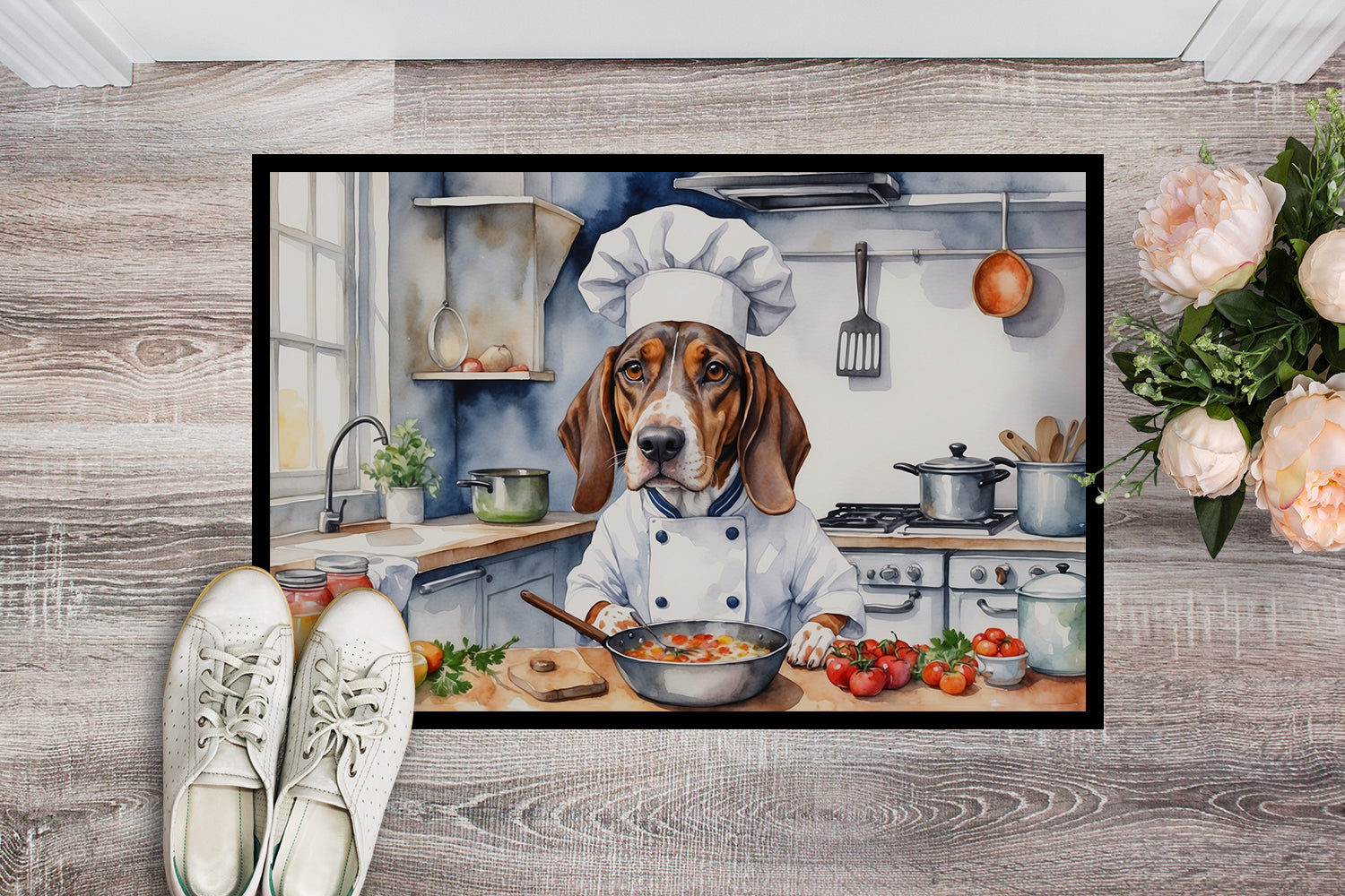 American English Coonhound The Chef Doormat