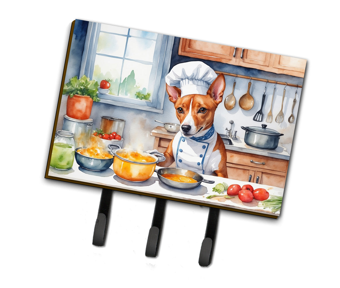 Buy this Basenji The Chef Leash or Key Holder