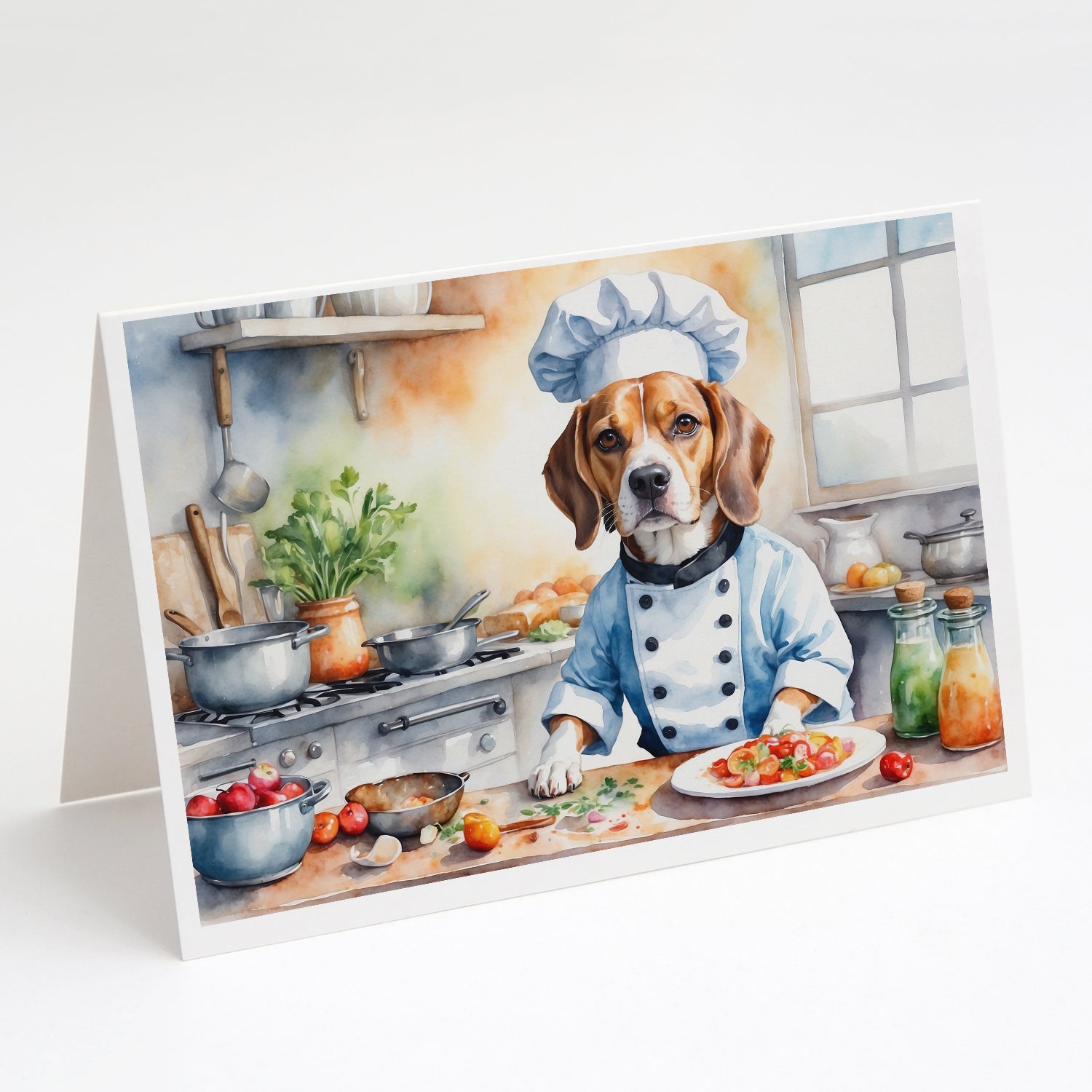 Buy this Beagle The Chef Greeting Cards Pack of 8