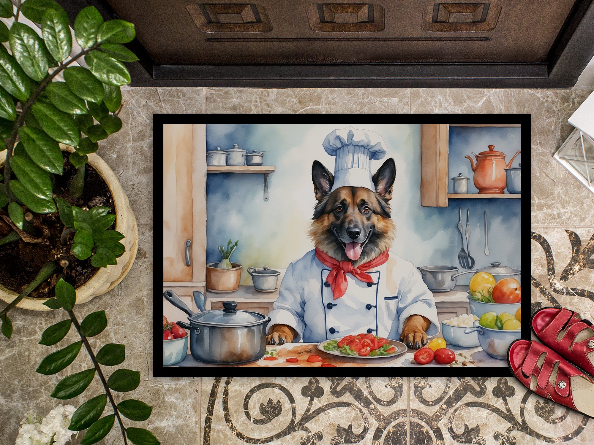 Belgian Tervuren The Chef Doormat