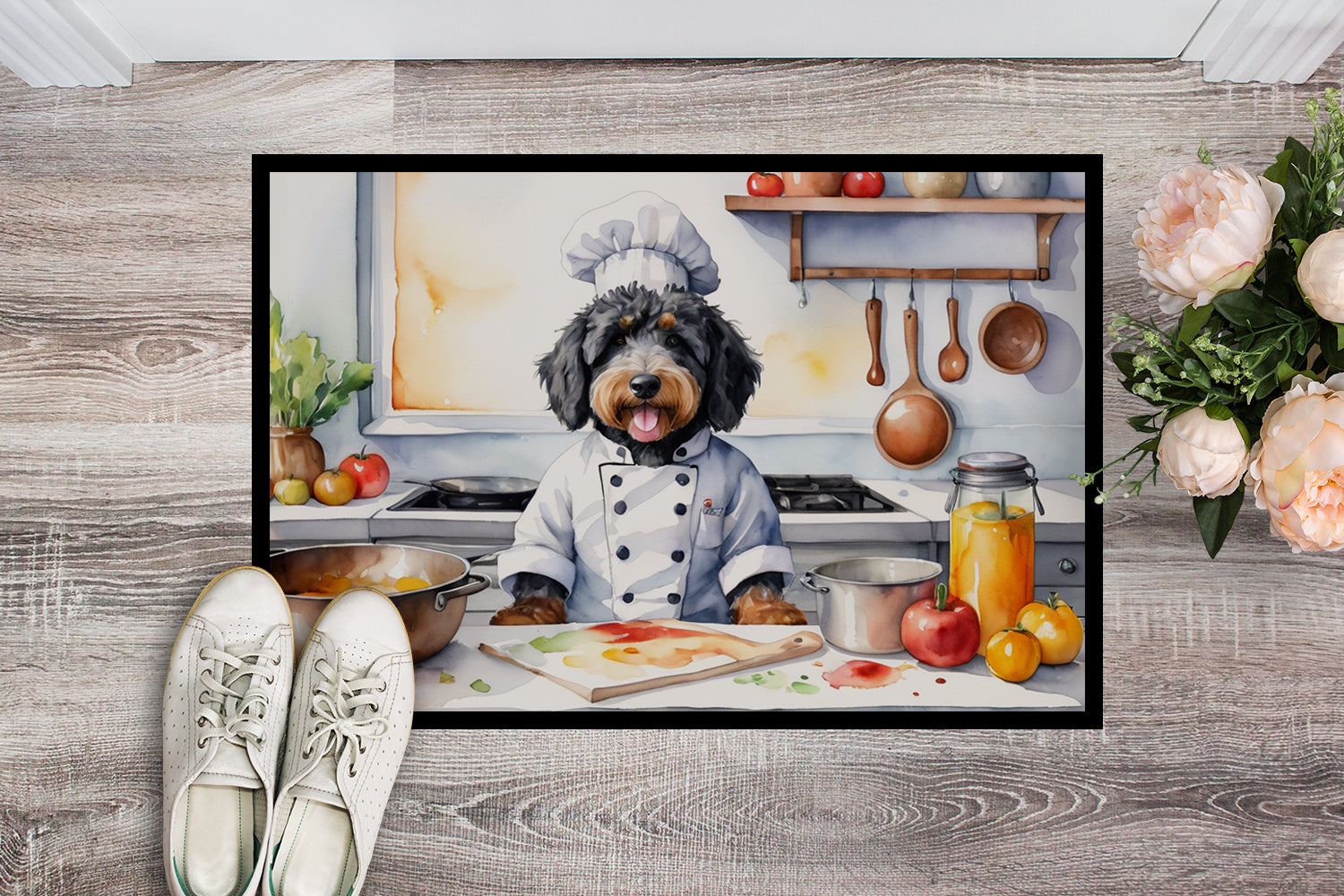 Buy this Bernedoodle The Chef Doormat