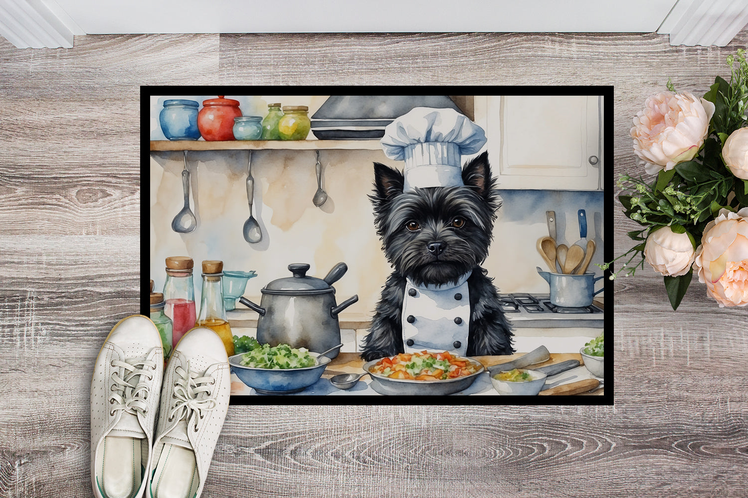 Cairn Terrier The Chef Doormat