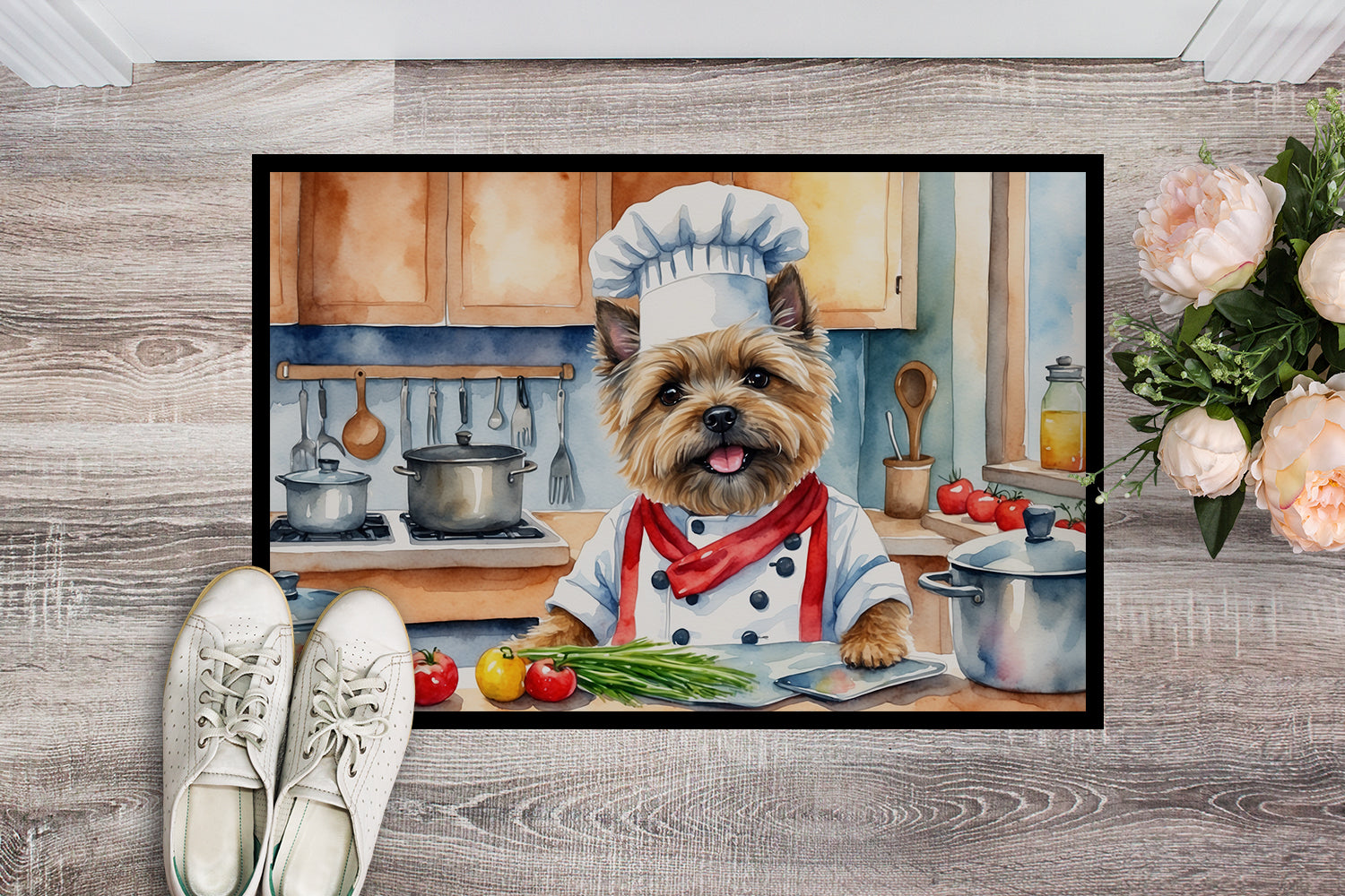 Cairn Terrier The Chef Doormat