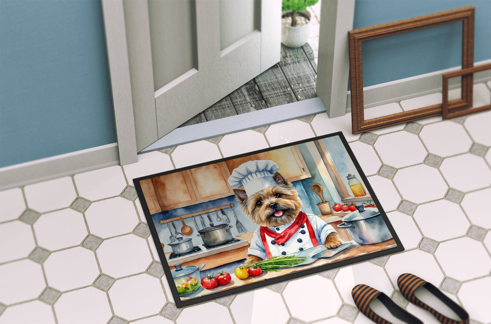 Cairn Terrier The Chef Doormat