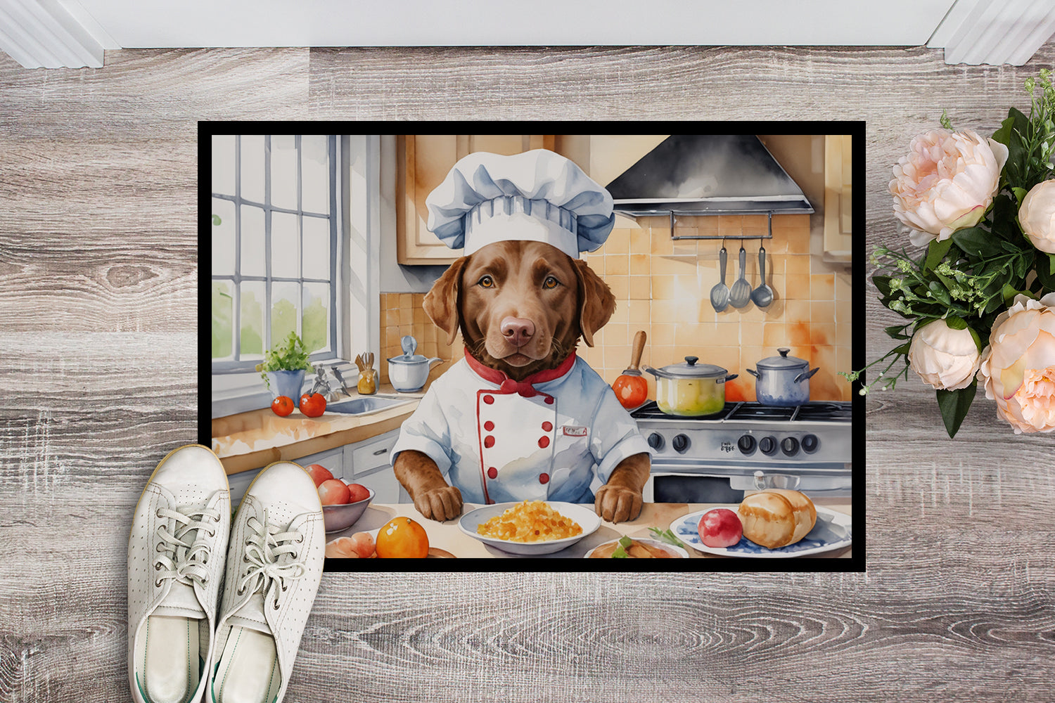 Chesapeake Bay Retriever The Chef Doormat