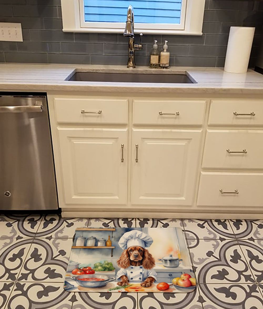 Buy this Cocker Spaniel The Chef Memory Foam Kitchen Mat