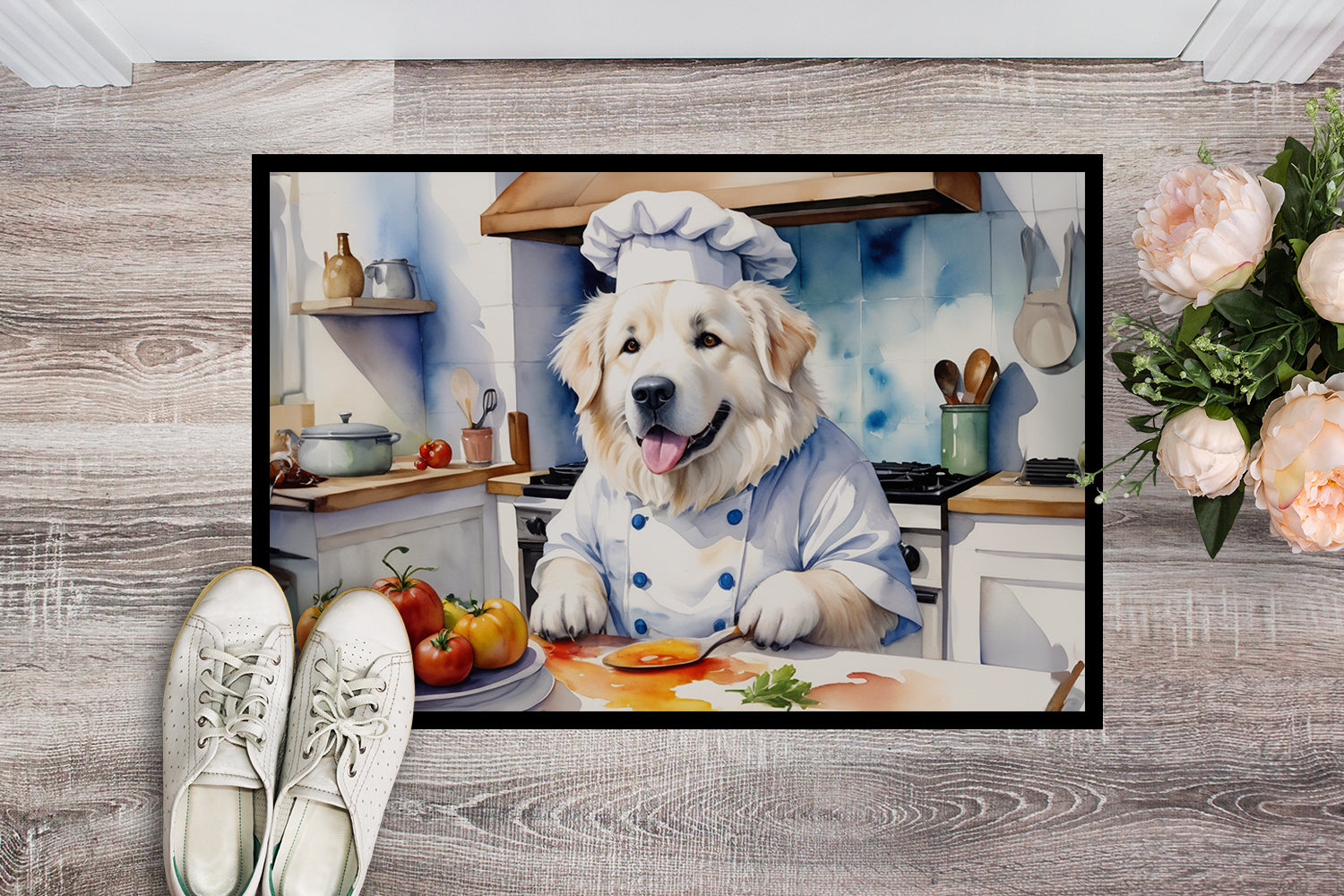 Buy this Great Pyrenees The Chef Doormat