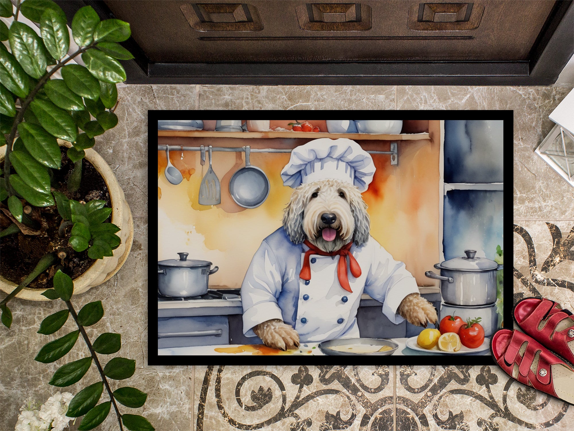 Komondor The Chef Doormat