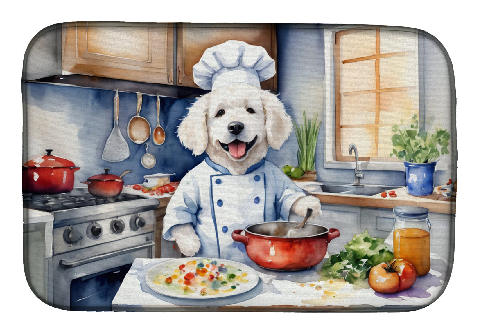 Buy this Kuvasz The Chef Dish Drying Mat