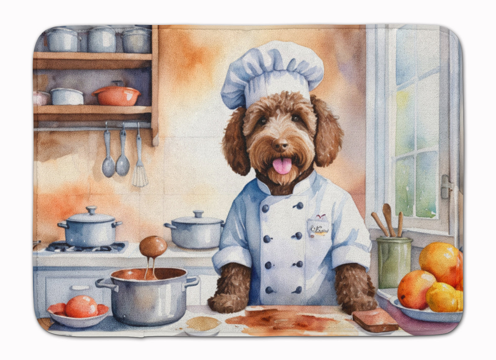 Buy this Labradoodle The Chef Memory Foam Kitchen Mat