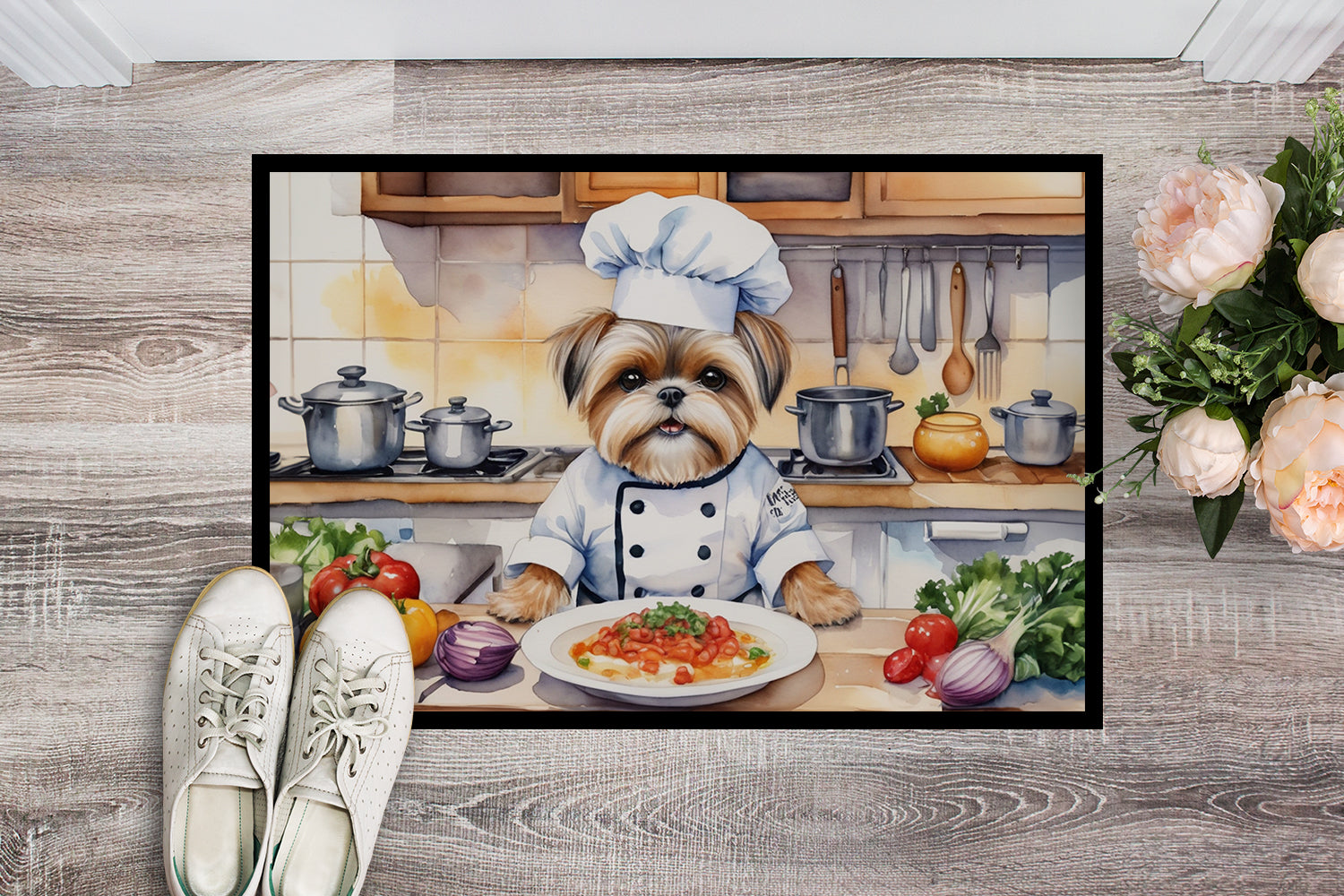 Buy this Lhasa Apso The Chef Doormat