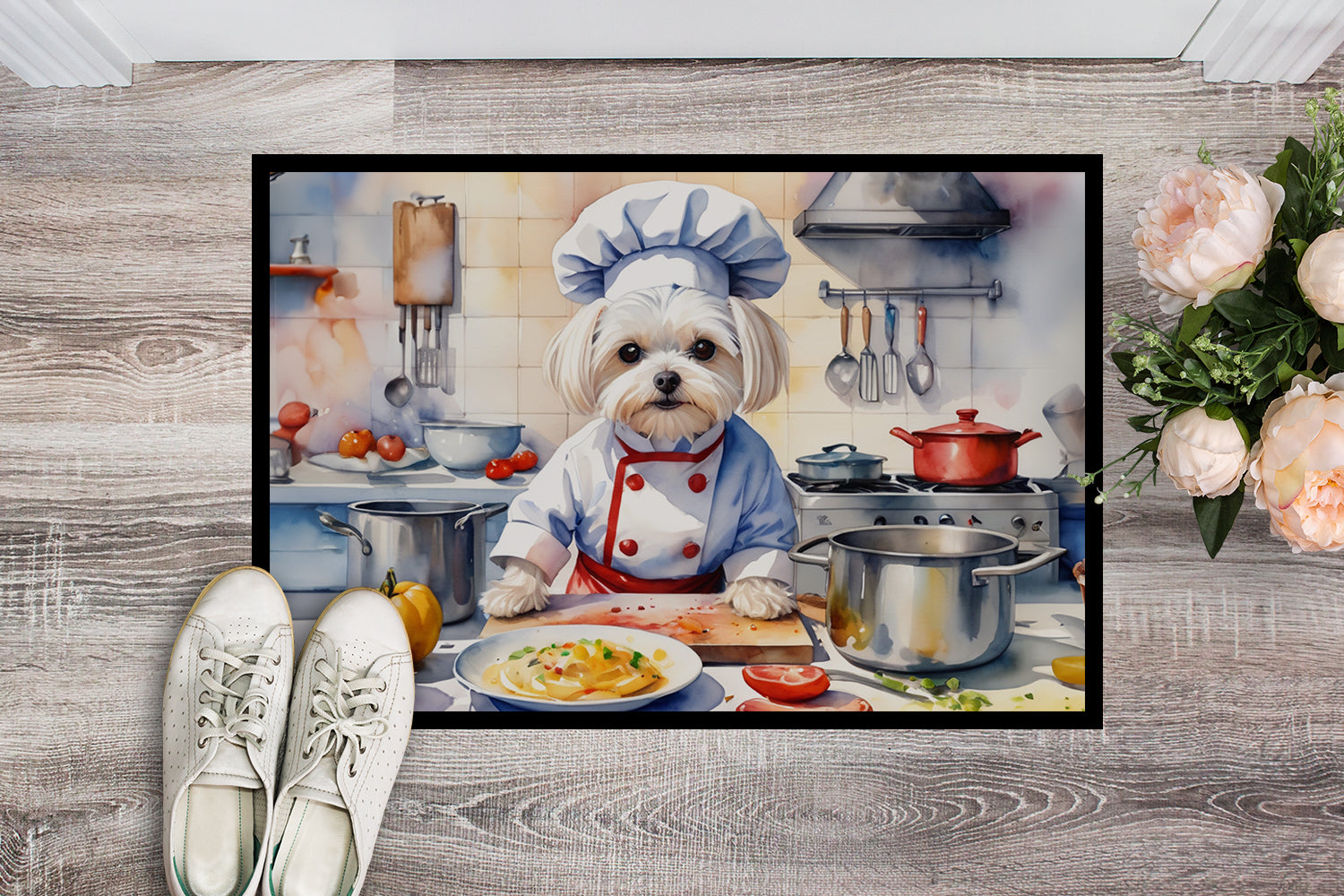 Buy this Maltese The Chef Doormat