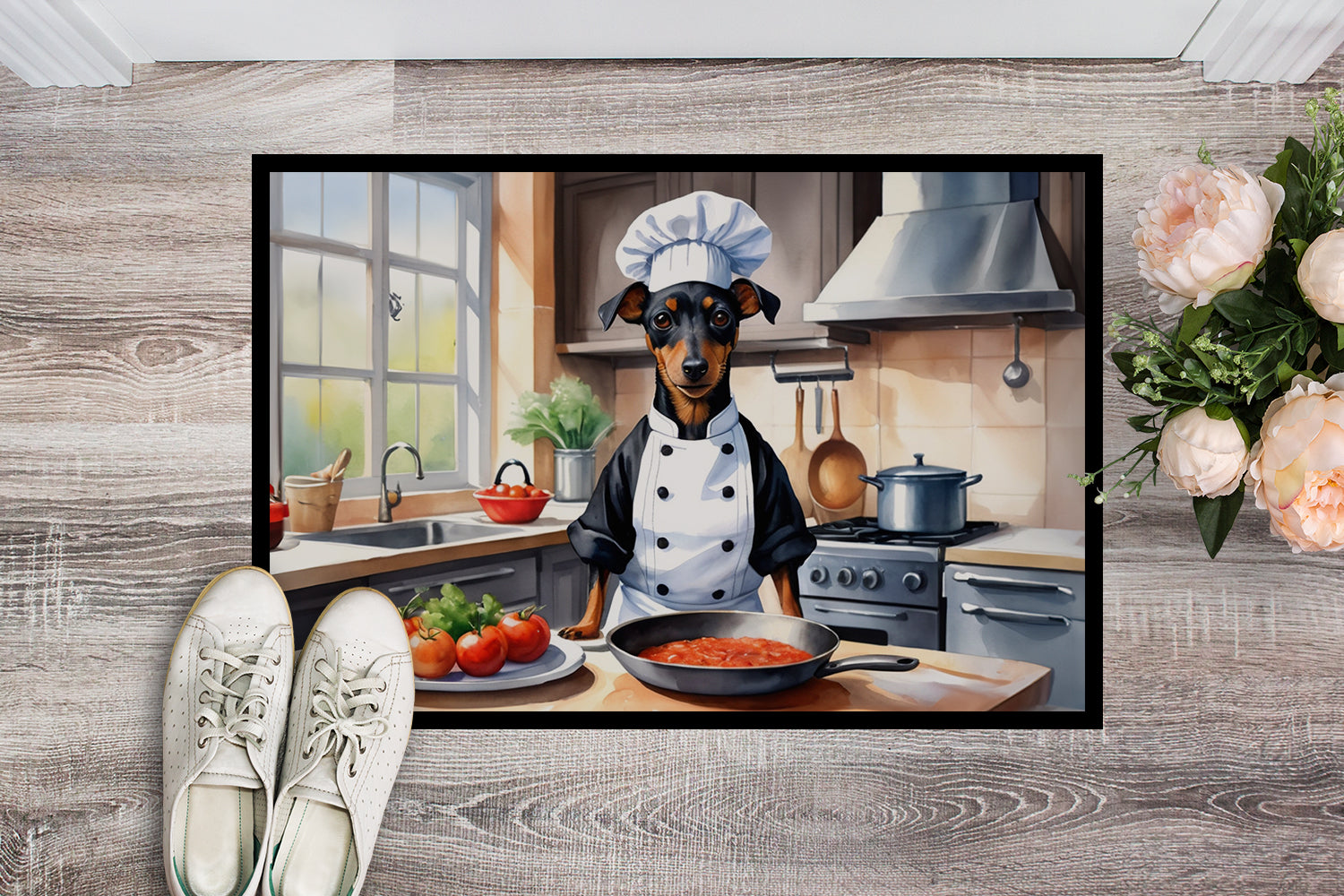 Buy this Manchester Terrier The Chef Doormat