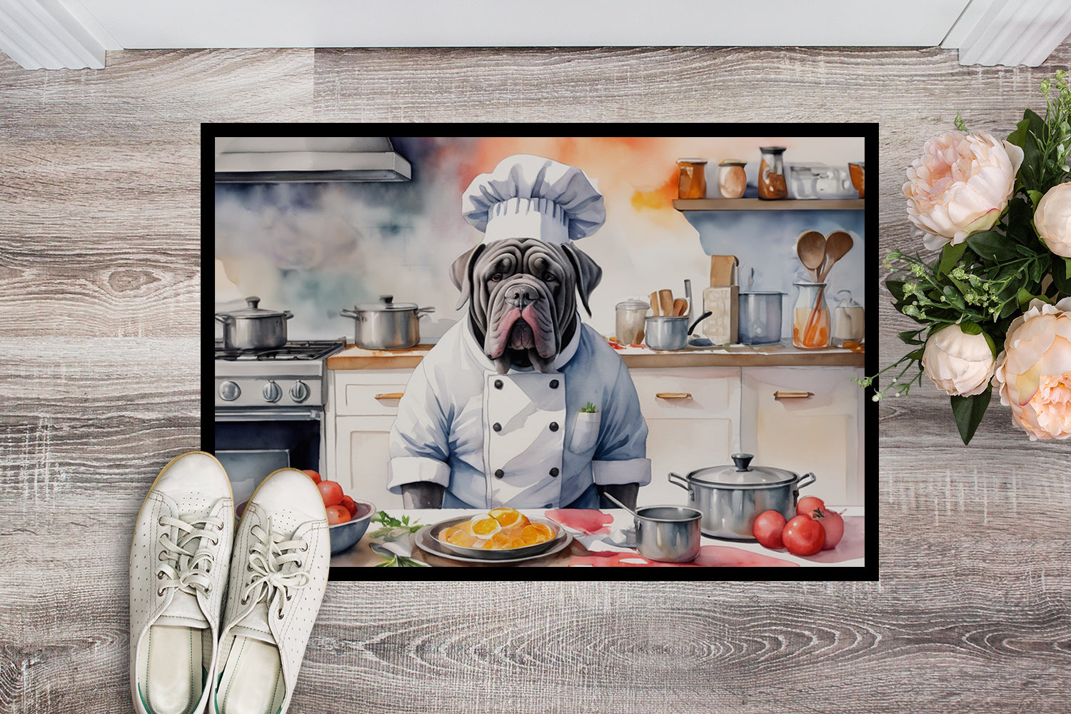 Buy this Neapolitan Mastiff The Chef Doormat