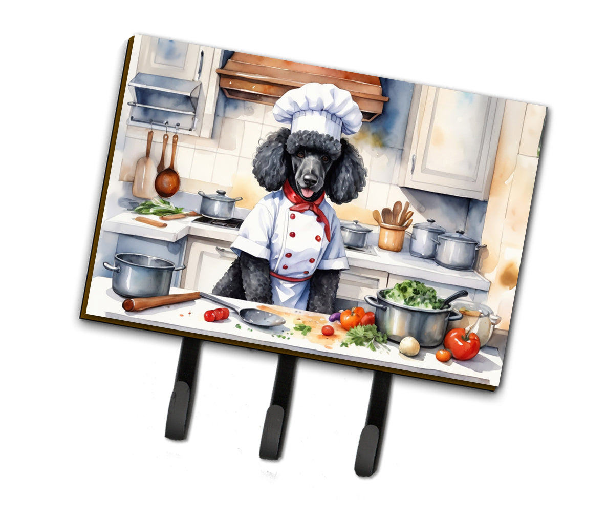 Buy this Black Poodle The Chef Leash or Key Holder