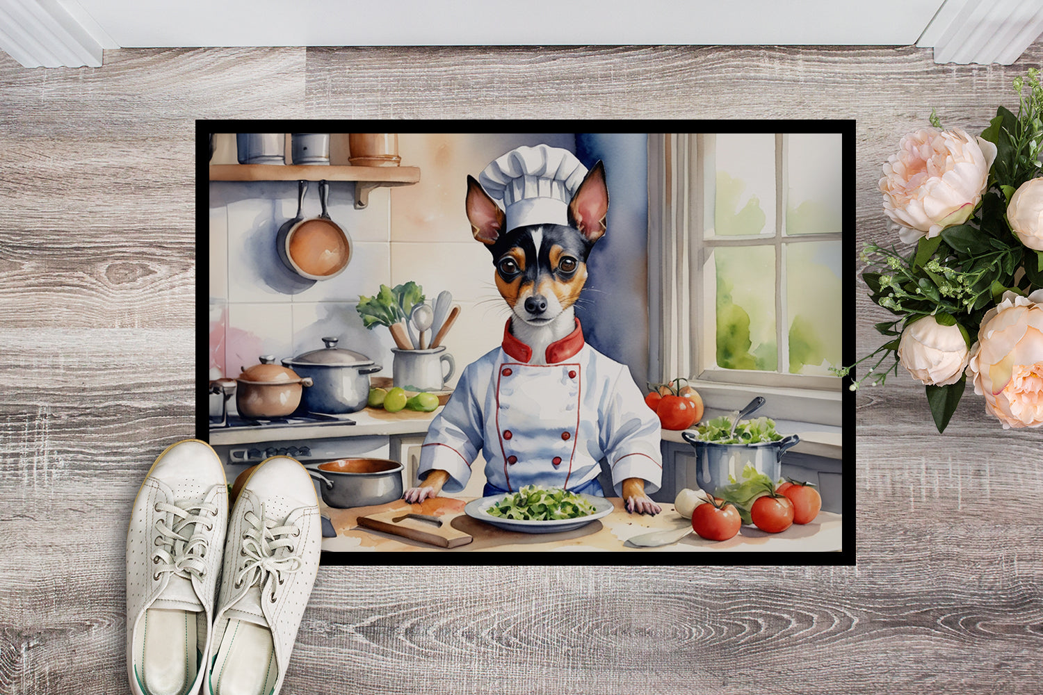 Buy this Rat Terrier The Chef Doormat