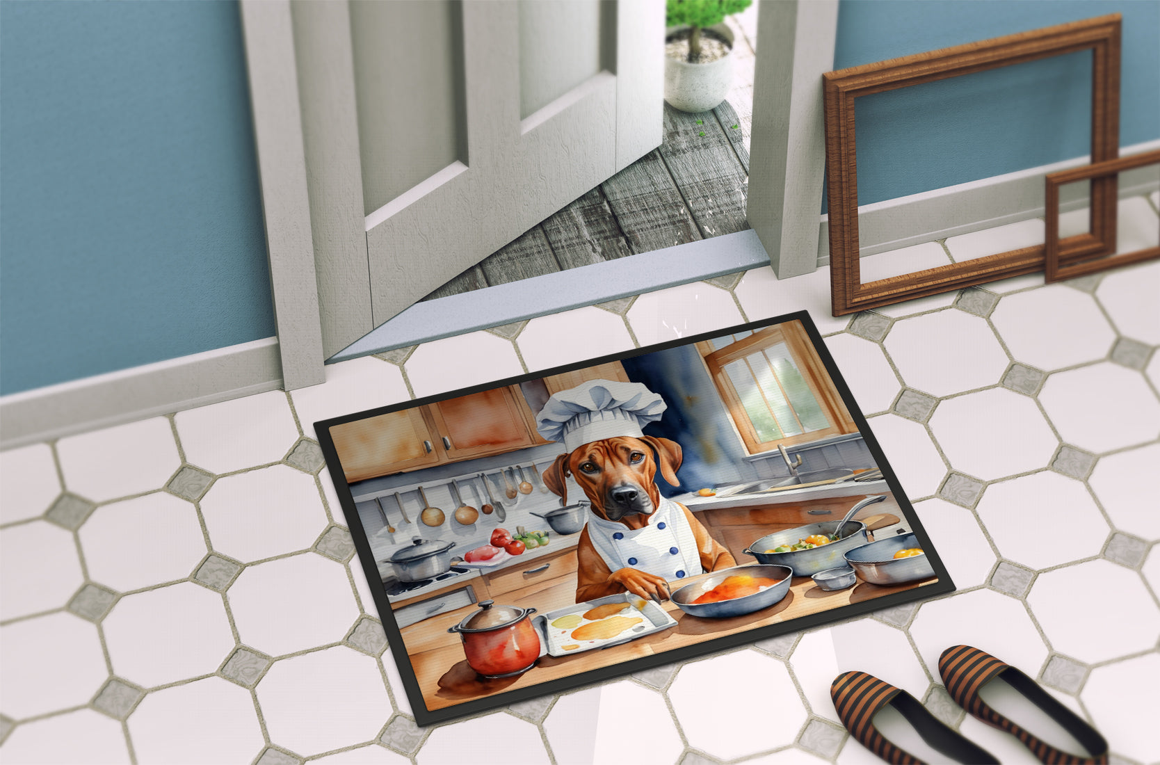 Rhodesian Ridgeback The Chef Doormat