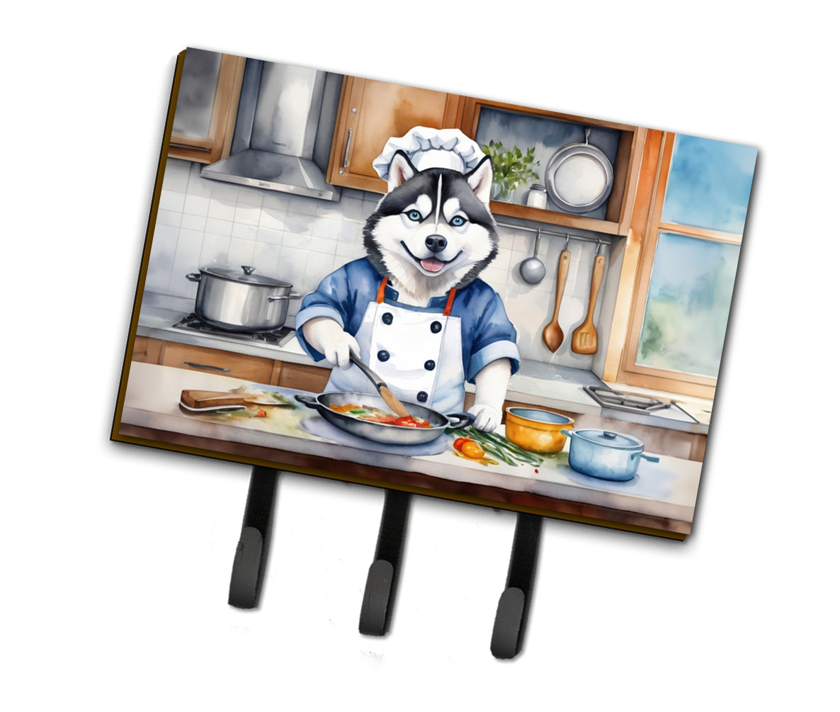 Buy this Siberian Husky The Chef Leash or Key Holder