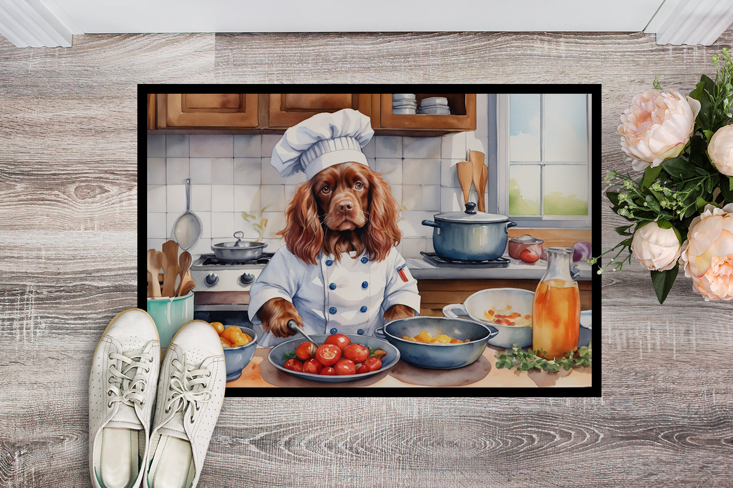 Sussex Spaniel The Chef Doormat