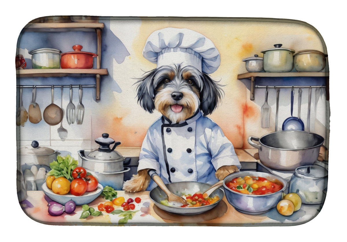 Buy this Tibetan Terrier The Chef Dish Drying Mat