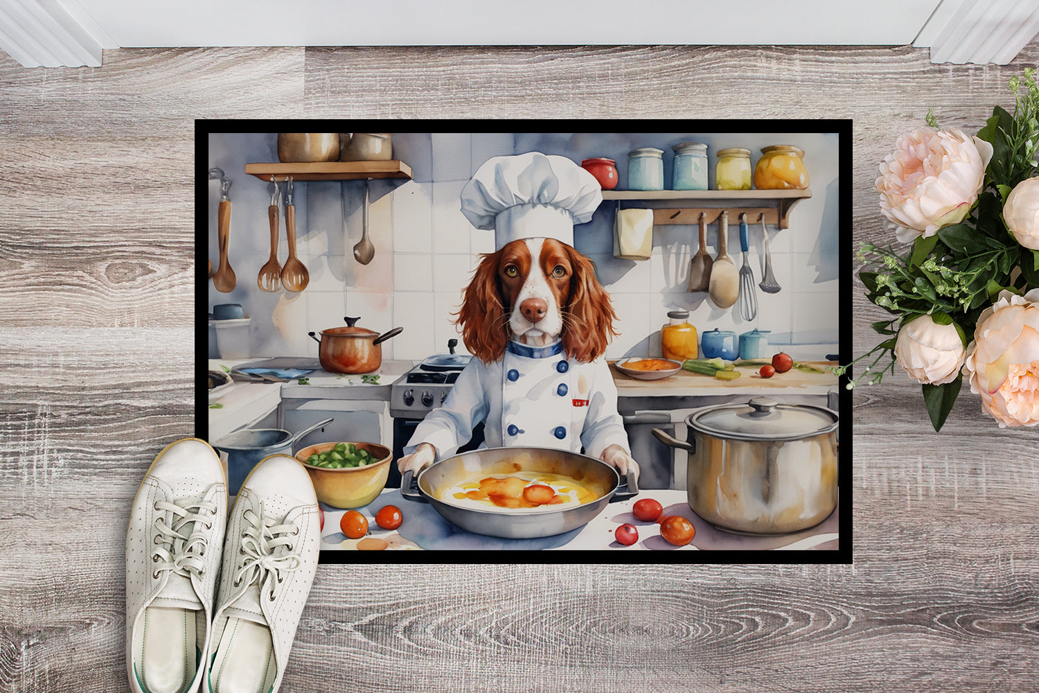 Buy this Welsh Springer Spaniel The Chef Doormat