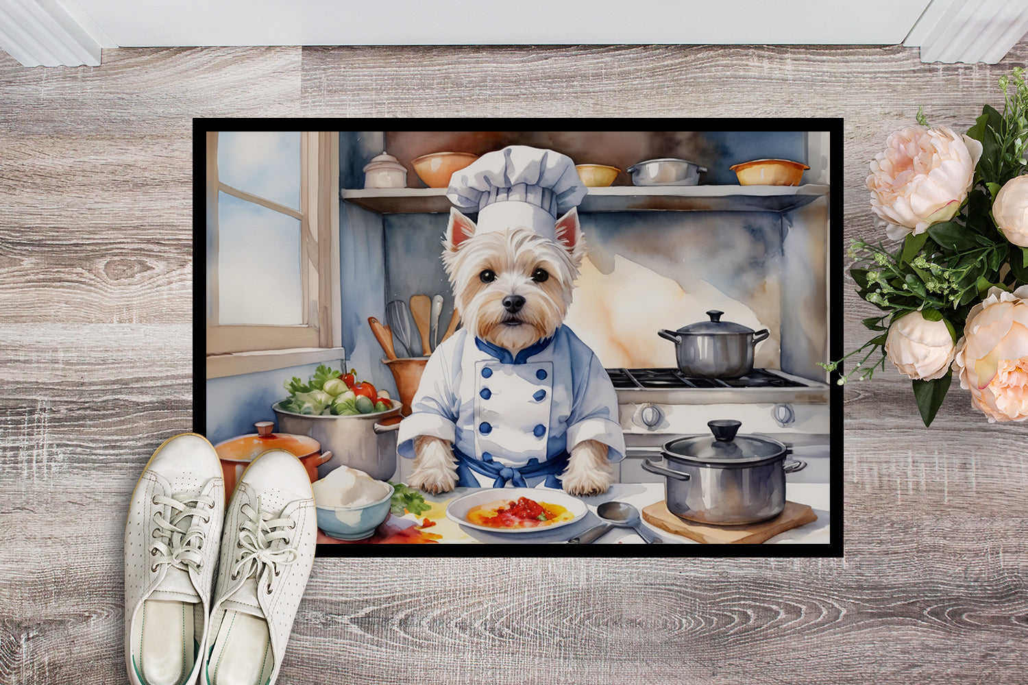 Buy this Westie The Chef Doormat