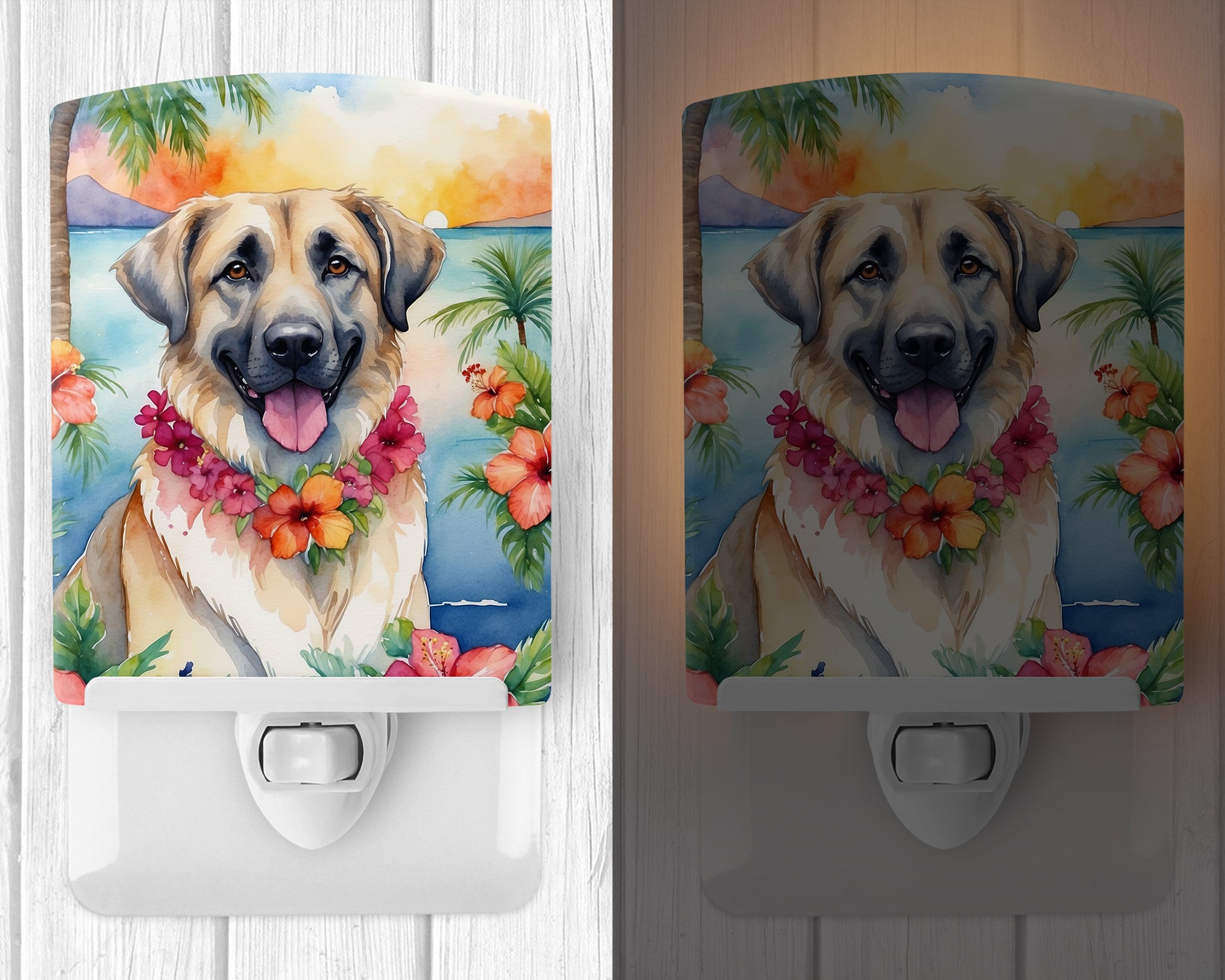 Buy this Anatolian Shepherd Luau Ceramic Night Light