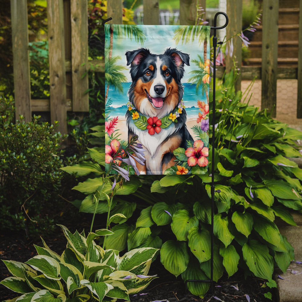 Buy this Australian Shepherd Luau Garden Flag