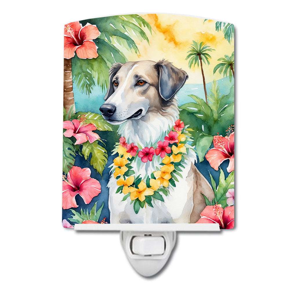 Buy this Borzoi Luau Ceramic Night Light