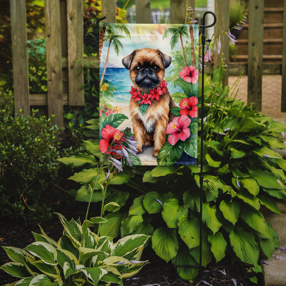 Buy this Brussels Griffon Luau Garden Flag