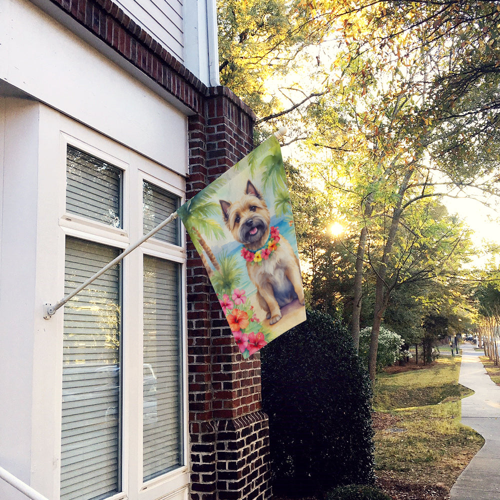 Buy this Cairn Terrier Luau House Flag