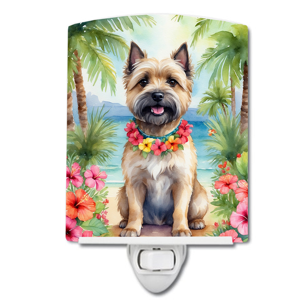 Buy this Cairn Terrier Luau Ceramic Night Light