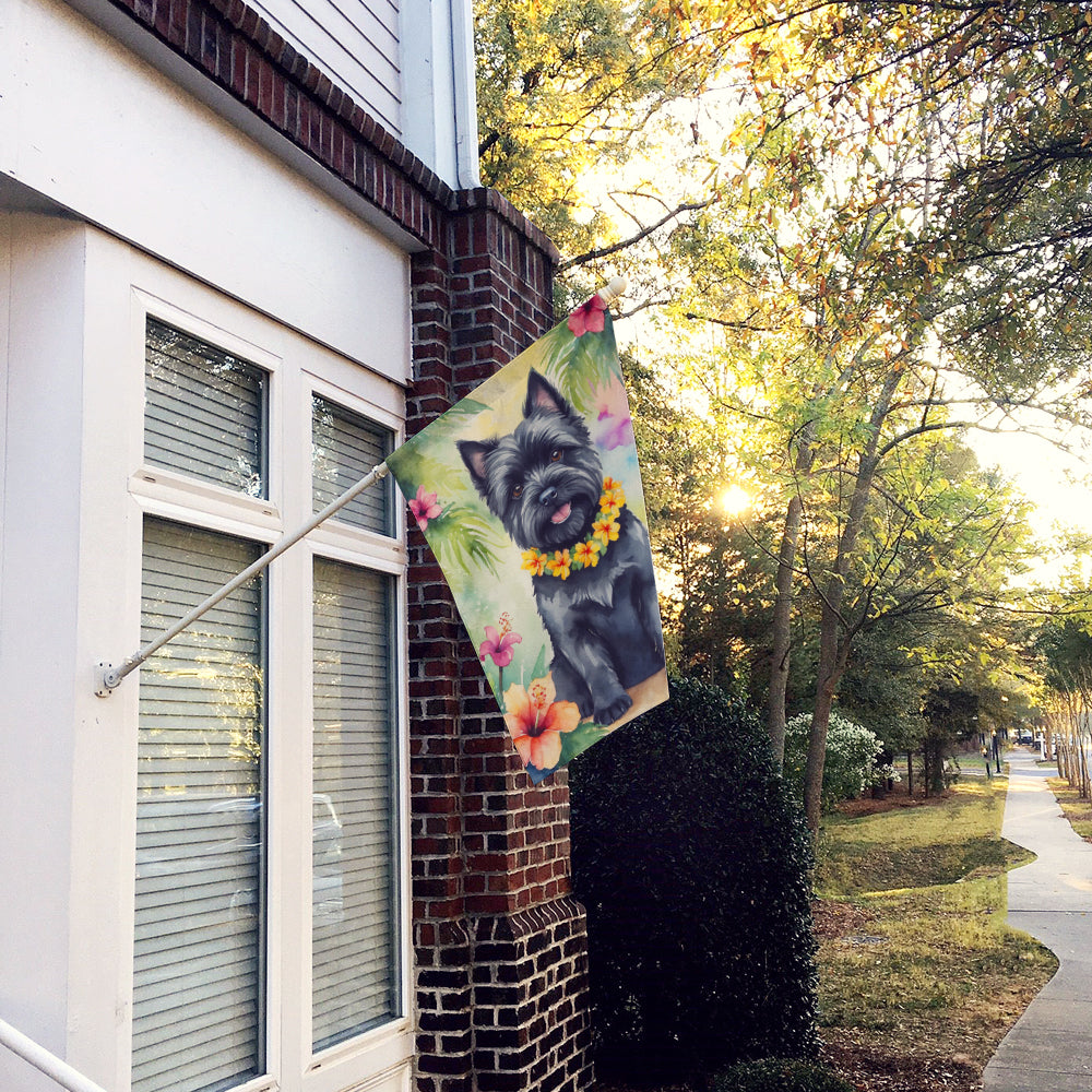 Buy this Cairn Terrier Luau House Flag