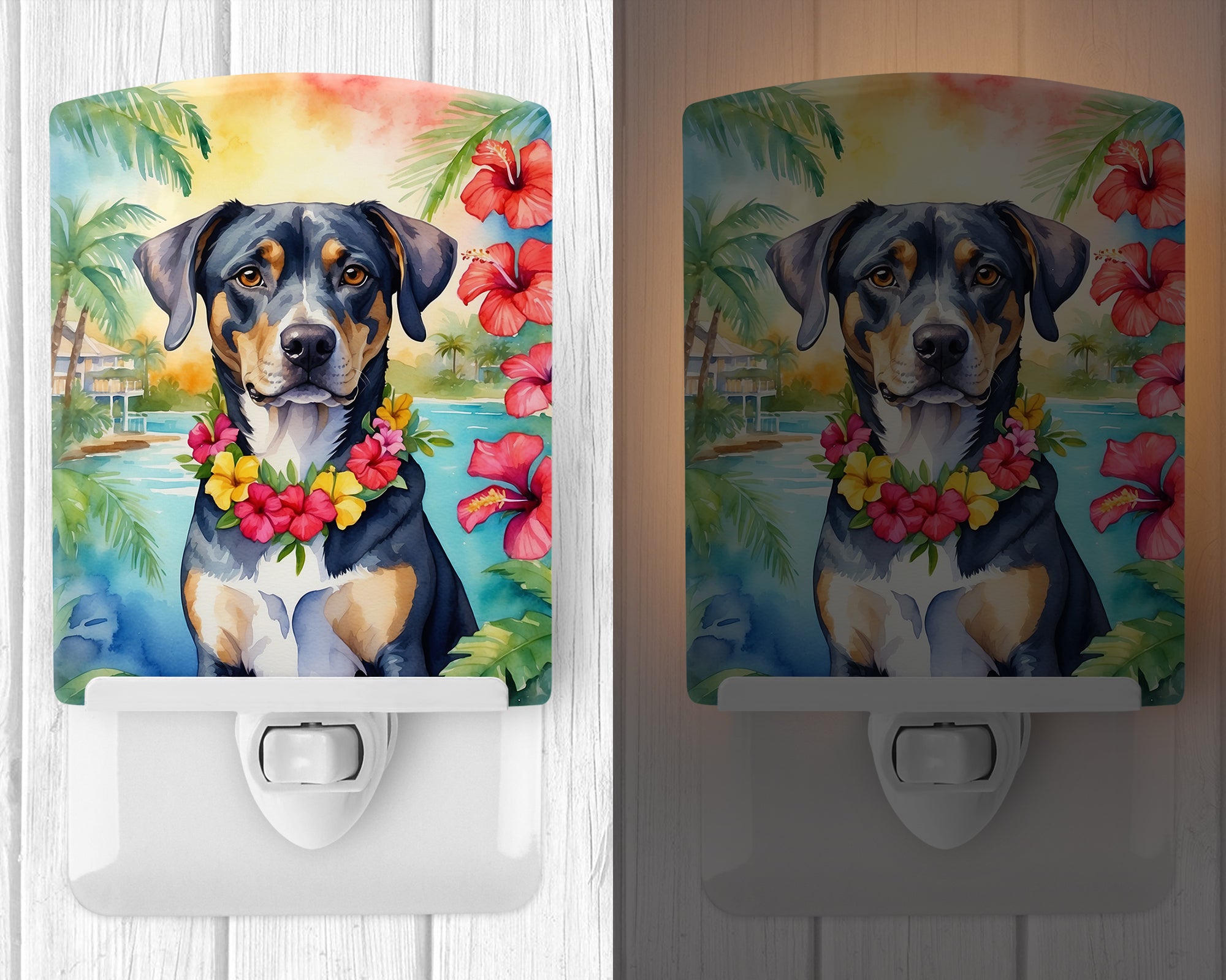 Buy this Catahoula Luau Ceramic Night Light