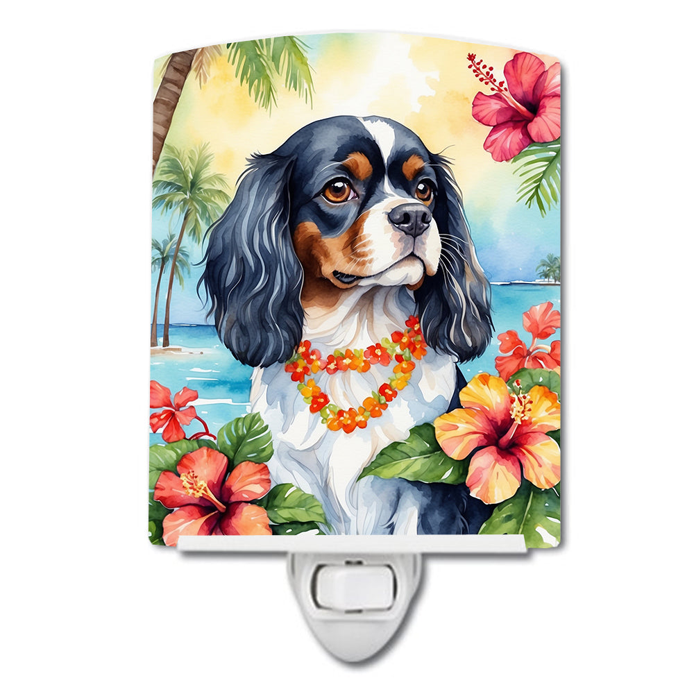 Buy this Cavalier Spaniel Luau Ceramic Night Light