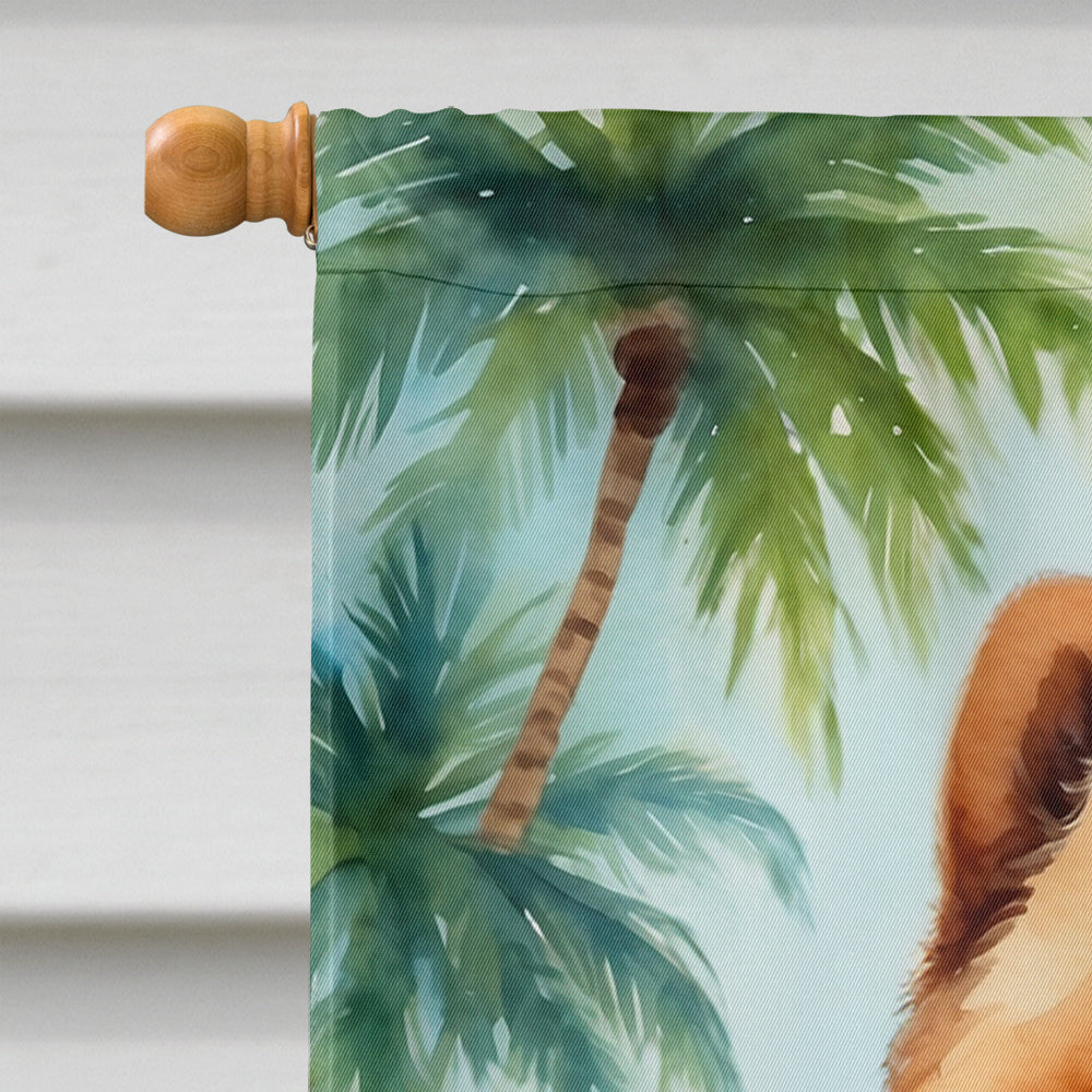 Chow Chow Luau House Flag